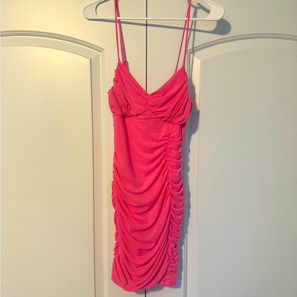 Hello Molly New without tags never worn Homecoming Dress. Smoke free home.